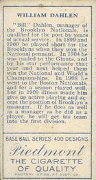 Bill Dahlen  baseball card collectible - Main Image 2