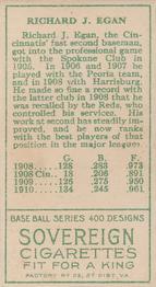 Dick Egan  baseball card collectible - Main Image 2