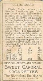 Clyde Engle  baseball card collectible - Main Image 2