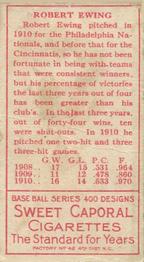 Bob Ewing  baseball card collectible - Main Image 2
