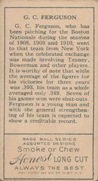 George Ferguson  baseball card collectible - Main Image 2