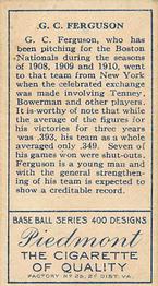 George Ferguson  baseball card collectible - Main Image 2