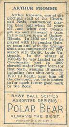 Art Fromme  baseball card collectible - Main Image 2