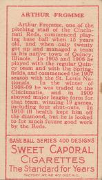 Art Fromme  baseball card collectible - Main Image 2