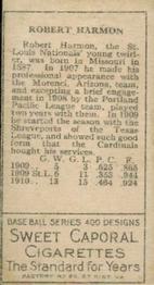 Bob Harmon  baseball card collectible - Main Image 2