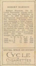 Bob Harmon  baseball card collectible - Main Image 2