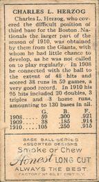 C.L. Herzog  baseball card collectible - Main Image 2