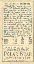 C.L. Herzog  baseball card collectible - Main Image 2