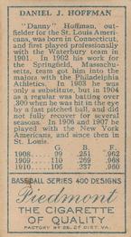 Danny Hoffman  baseball card collectible - Main Image 2