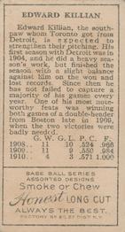 Ed Killian  baseball card collectible - Main Image 2