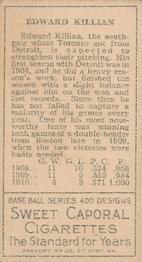 Ed Killian  baseball card collectible - Main Image 2