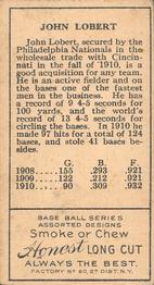 Hans Lobert  baseball card collectible - Main Image 2