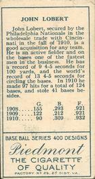 Hans Lobert  baseball card collectible - Main Image 2