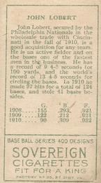 Hans Lobert  baseball card collectible - Main Image 2