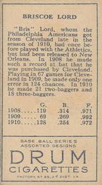 Bris Lord  baseball card collectible - Main Image 2