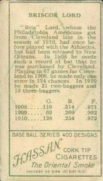 Bris Lord  baseball card collectible - Main Image 2