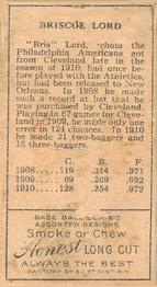 Bris Lord  baseball card collectible - Main Image 2