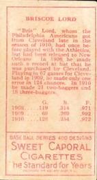 Bris Lord  baseball card collectible - Main Image 2