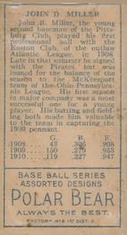 Dots Miller  baseball card collectible - Main Image 2