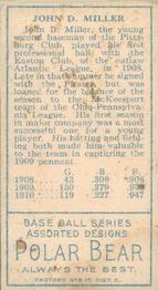 Dots Miller  baseball card collectible - Main Image 2