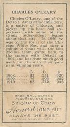 Charley O’Leary  baseball card collectible - Main Image 2