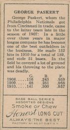 Dode Paskert  baseball card collectible - Main Image 2