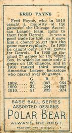 Fred Payne  baseball card collectible - Main Image 2