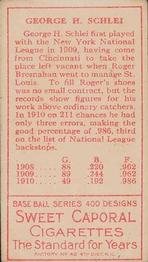 George Schlei  baseball card collectible - Main Image 2