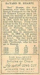 Bud Sharpe  baseball card collectible - Main Image 2