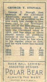 George Stovall  baseball card collectible - Main Image 2