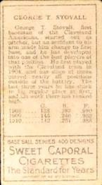 George Stovall  baseball card collectible - Main Image 2