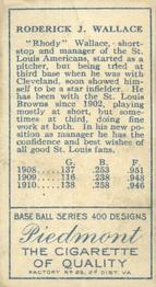 Bobby Wallace  baseball card collectible - Main Image 2