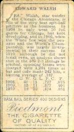 Ed Walsh  baseball card collectible - Main Image 2