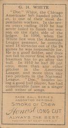 Doc White  baseball card collectible - Main Image 2