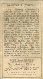 Cy Young  baseball card collectible - Main Image 2