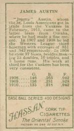 Jimmy Austin  baseball card collectible - Main Image 2