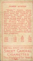 Jimmy Austin  baseball card collectible - Main Image 2