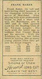 Home Run Baker  baseball card collectible - Main Image 2