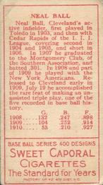 Neal Ball  baseball card collectible - Main Image 2