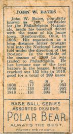 Johnny Bates  baseball card collectible - Main Image 2