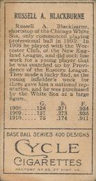 Lena Blackburne  baseball card collectible - Main Image 2