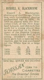 Lena Blackburne  baseball card collectible - Main Image 2