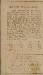 Roger Bresnahan  baseball card collectible - Main Image 2