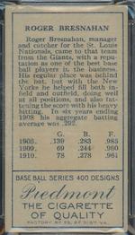 Roger Bresnahan  baseball card collectible - Main Image 2