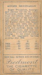 Roger Bresnahan  baseball card collectible - Main Image 2