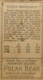 Roger Bresnahan  baseball card collectible - Main Image 2