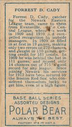 Hick Cady  baseball card collectible - Main Image 2