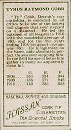 Ty Cobb  baseball card collectible - Main Image 2