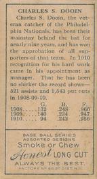 Red Dooin  baseball card collectible - Main Image 2