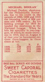 Mickey Doolan  baseball card collectible - Main Image 2